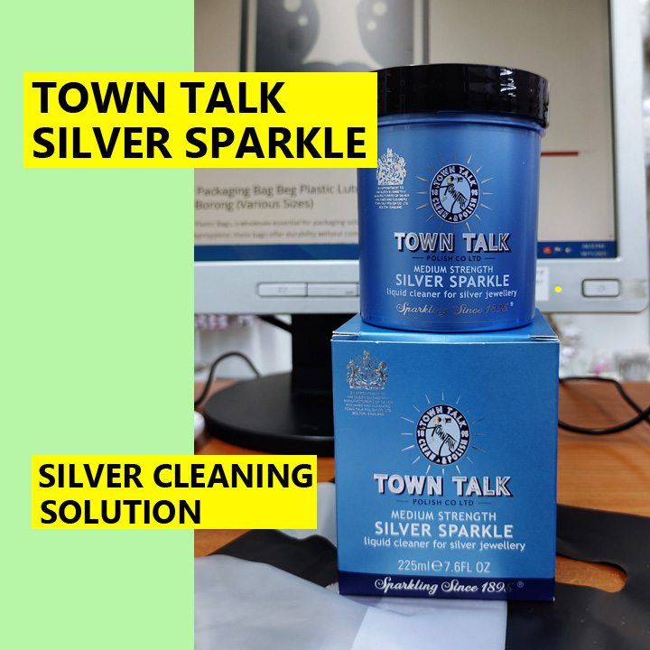 Buy Town Talk Jewellery Polishing Cloth - Silver, Jewellery cleaners and  polishing cloths